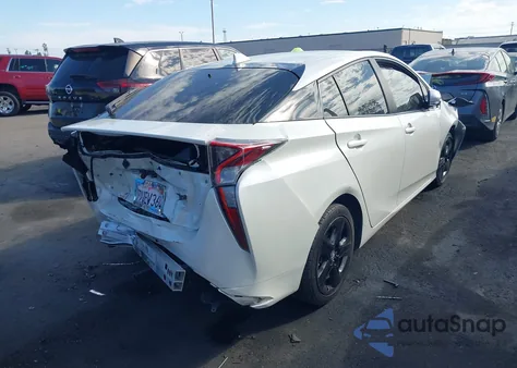 2016 Toyota Prius Three Touring из США, поврежденный, VIN JTDKARFU1G3512802
